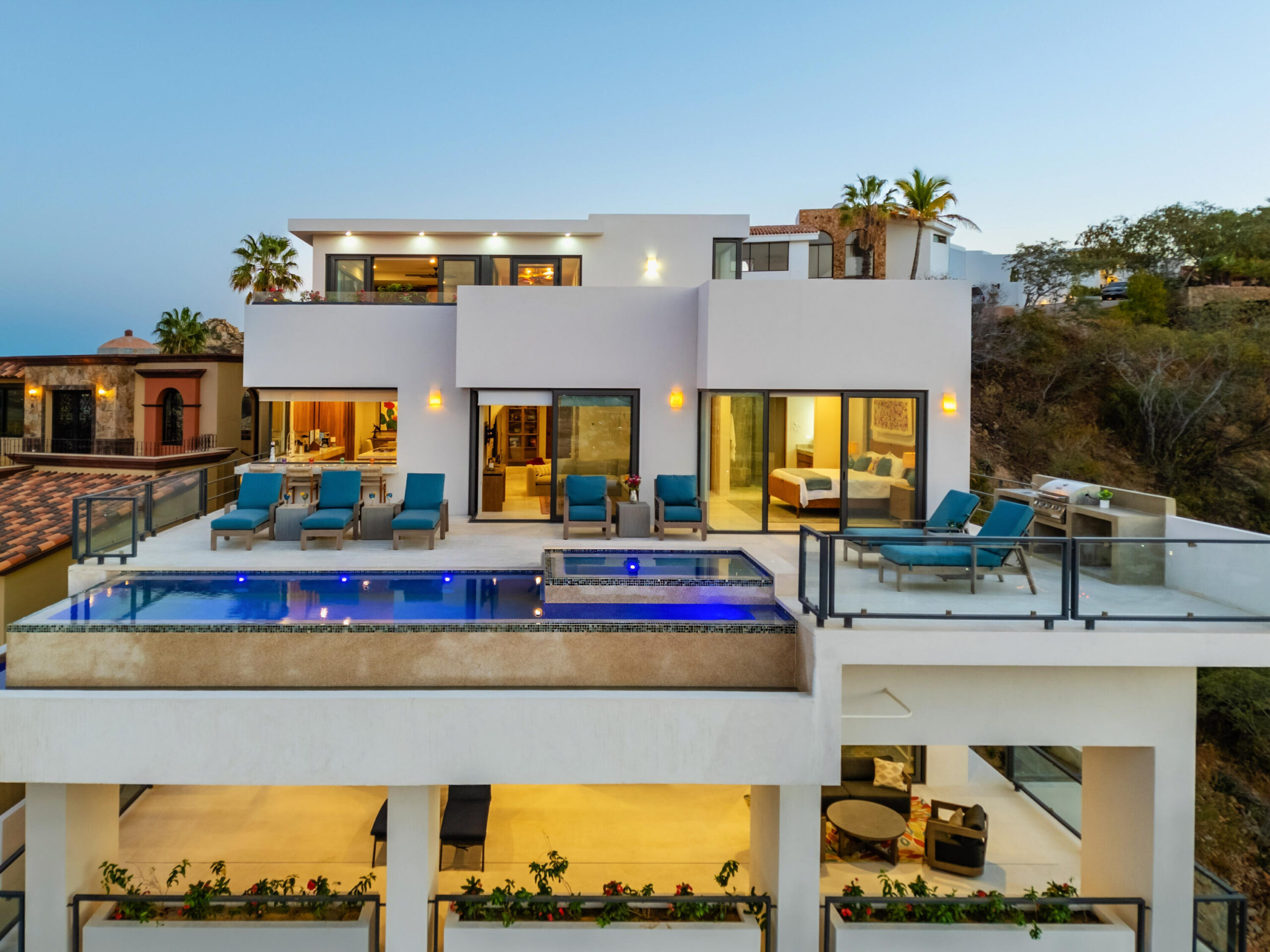 Chileno Bay Misiones Del Cabo Perched above the stunning coastline of Misiones del Cabo, Casa Misiones is a beautifully designed four-bedroom, four-and-a-half-bath residence offering breathtaking for sale